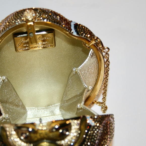 Judith Leiber Gold Ladybug Beetle 45th Anniversary Edition Bag Clutch - Picture 8 of 9